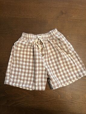 Gingham Shorts
